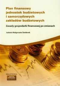 Plan finansowy jednostek budżetowych - okładka książki
