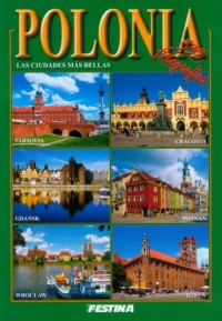 Polonia - las ciudades mas bellas - okładka książki