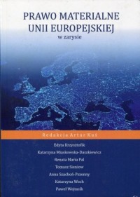 Prawo materialne Unii Europejskiej - okładka książki