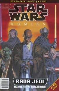 Star Wars. Komiks. Rada Jedi. Działania - okładka książki