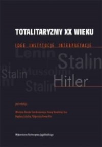 Totalitaryzmy XX wieku - okładka książki