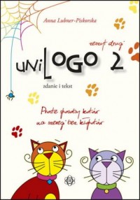 UniLogo 2. Zdanie i tekst - okładka książki