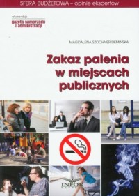Zakaz palenia w miejscach publicznych - okładka książki