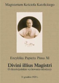 Divini illius magistri (O chrześcijańskim - okładka książki