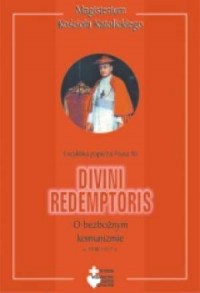 Divini Redemptoris (O bezbożnym - okładka książki