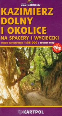Kazimierz Dolny i okolice na spacery - okładka książki