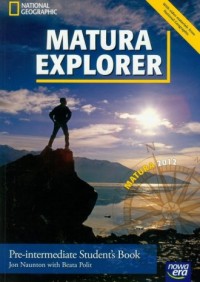Matura Explorer. Pre-intermediate - okładka podręcznika