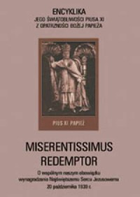 Miserentissimus Redemptor. O obowiązku - okładka książki