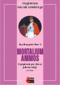 Mortalium animos (O popieraniu - okładka książki