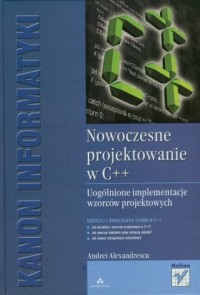 Nowoczesne projektowanie w C++. - okładka książki