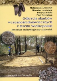 Odkrycia skarbów wczesnośredniowiecznych - okładka książki