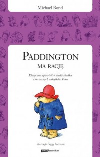 Paddington ma rację - okładka książki