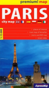 Paris (plan miasta) - okładka książki