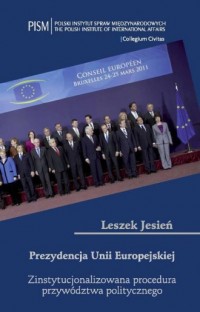 Prezydencja Unii Europejskiej - okładka książki