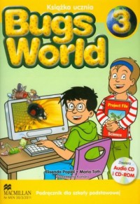 Bugs World 3. Podręcznik (+ CD - okładka podręcznika