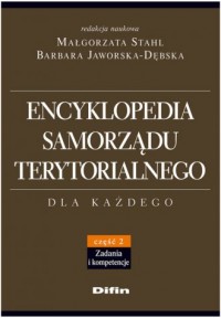Encyklopedia samorządu terytorialnego - okładka książki