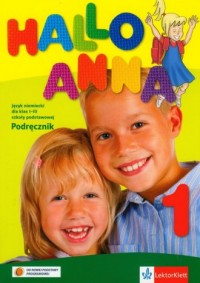 Hallo Anna 1. Podręcznik (+ CD) - okładka podręcznika