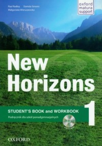 Horizons New 1. SB and WB - okładka podręcznika