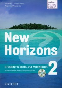 Horizons New 2. SB and WB - okładka podręcznika