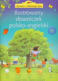 Ilustrowany słowniczek polsko-angielski. - okładka podręcznika