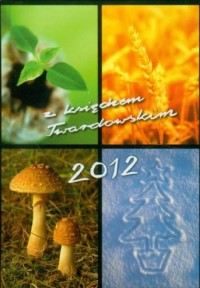 Kalendarz 2012 z księdzem Twardowskim - okładka książki