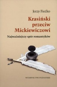 Krasiński przeciw Mickiewiczowi - okładka książki