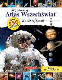 Mój pierwszy atlas Wszechświat - okładka książki