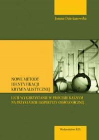 Nowe metody identyfikacji kryminalistycznej - okładka książki