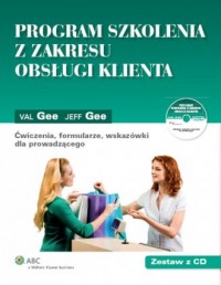 Program szkolenia z zakresu obsługi - okładka książki