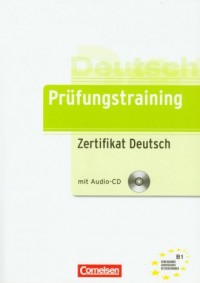 Prufungstraining Zertifikat Deutsch - okładka podręcznika