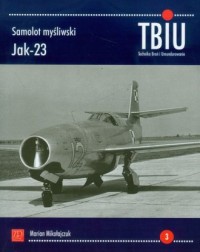 Samolot myśliwski Jak-23. TBiU - okładka książki