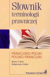 Słownik terminologii prawniczej - okładka podręcznika