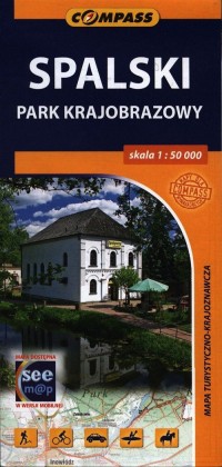 Spalski Park Krajobrazowy (mapa - okładka książki