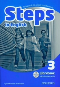 Steps In English 3 - okładka podręcznika