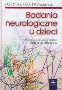 Badania neurologiczne u dzieci - okładka książki