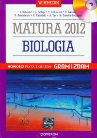 Biologia. Vademecum. Matura 2012 - okładka podręcznika