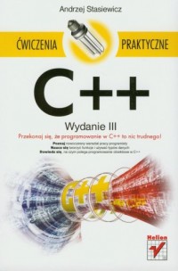 C++. Ćwiczenia praktyczne - okładka książki