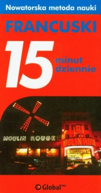 Francuski 15 minut dziennie - okładka podręcznika