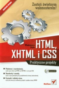 HTML, XHTML i CSS. Praktyczne projekty - okładka książki