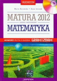 Matematyka. Vademecum. Matura 2012 - okładka podręcznika