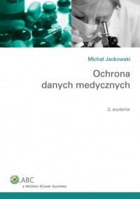 Ochrona danych medycznych - okładka książki