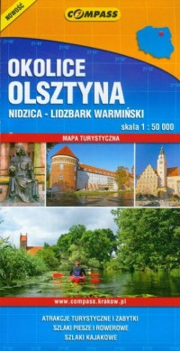 Okolice Olsztyna (skala 1:50000) - okładka książki
