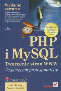 PHP i MySQL. Tworzenie stron WWW. - okładka książki