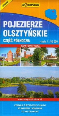 Pojezierze Olsztyńskie. Część północna - okładka książki