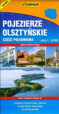 Pojezierze Olsztyńskie. Część południowa - okładka książki
