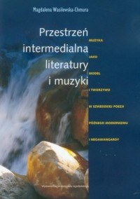 Przestrzeń intermedialna literatury - okładka książki