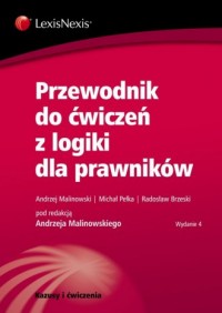 okładka książki - Przewodnik do ćwiczeń z logiki dla prawników
