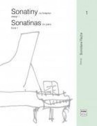 Sonatiny na fortepian cz. 1 - okładka podręcznika
