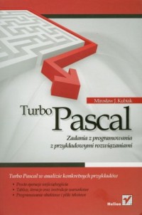 Turbo Pascal. Zadania z programowania - okładka książki