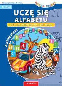 Uczę się alfabetu. Nasza szkoła - okładka podręcznika